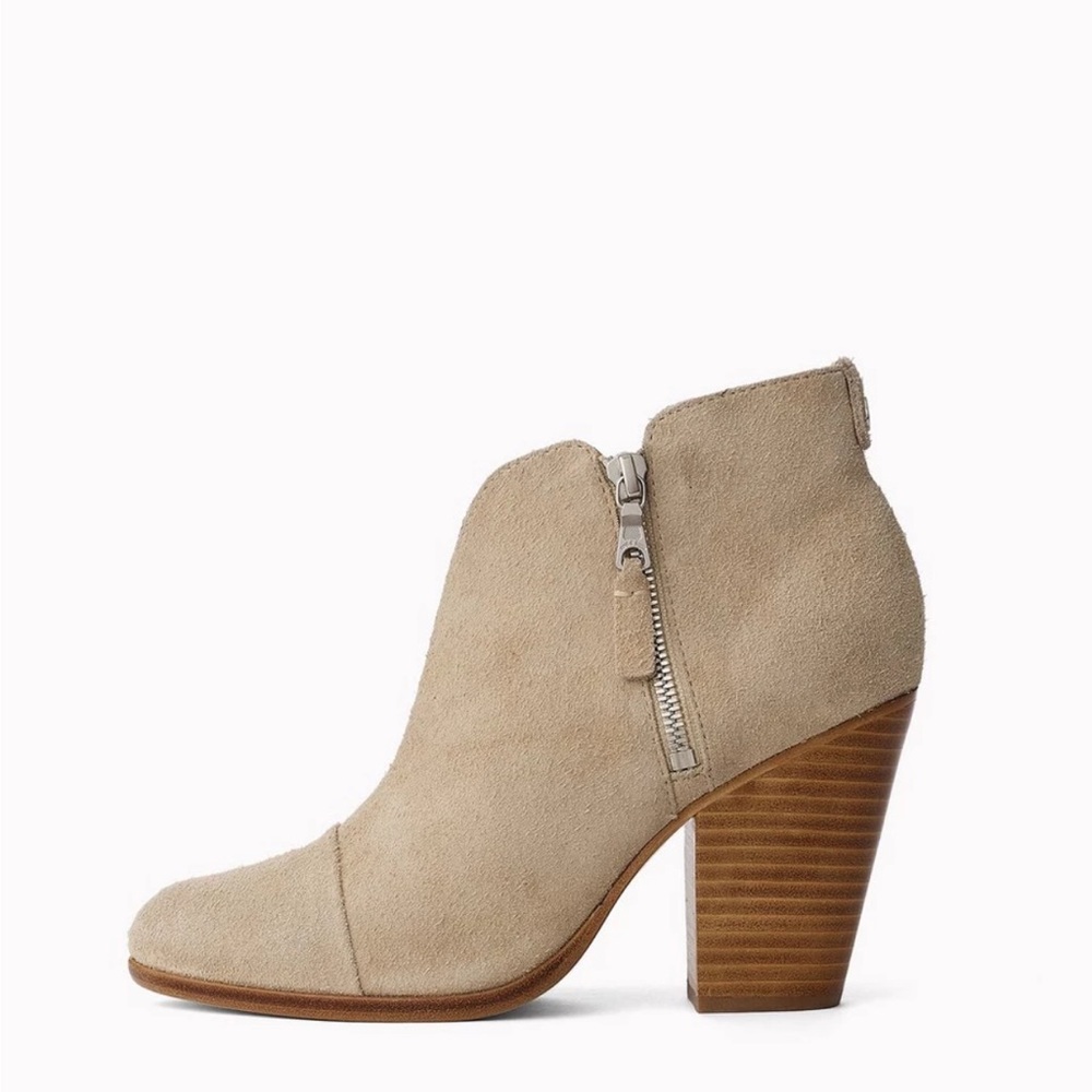 Rag and Bone Margo Ankle Boot In Color Stucco Gray Women’s Size EU 36 US 6